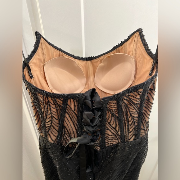 Walter Mendez Corset Beaded Gown - Picture 11 of 14